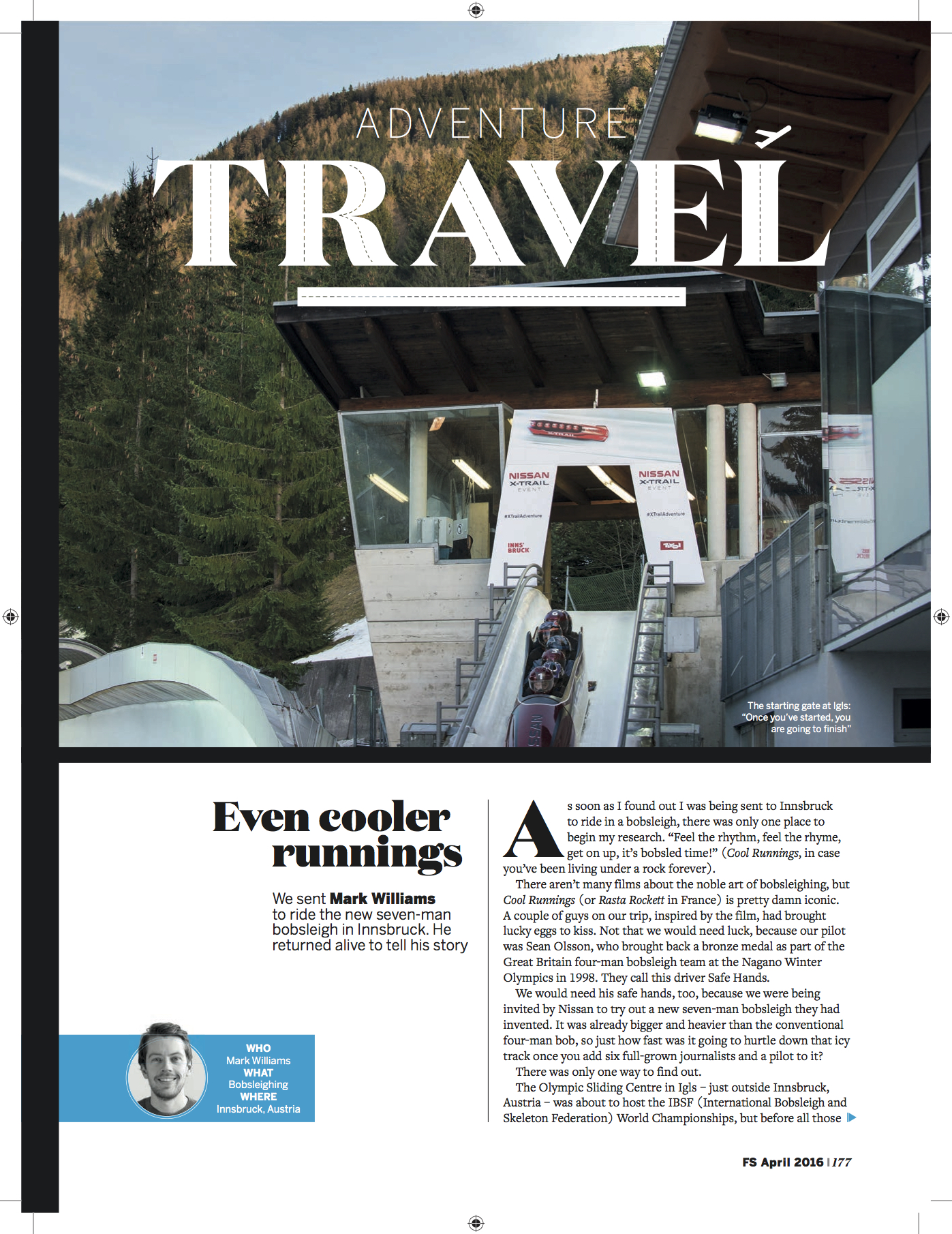 Travel articles Mark Williams